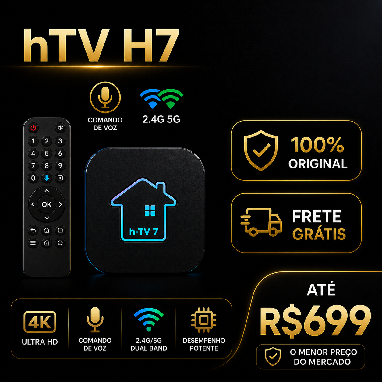 HTV H7 4K ULTRA HD